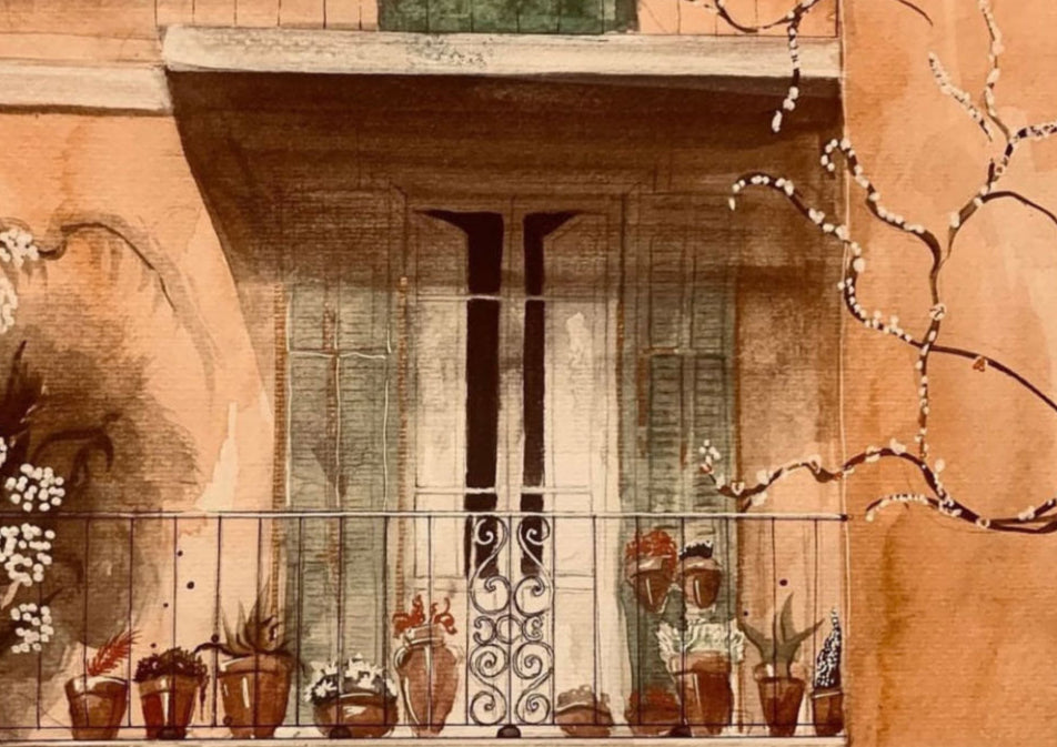 Immagine Balcone Romano